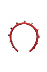THIN HAIRBAND WITH SPHERICAL STUDS